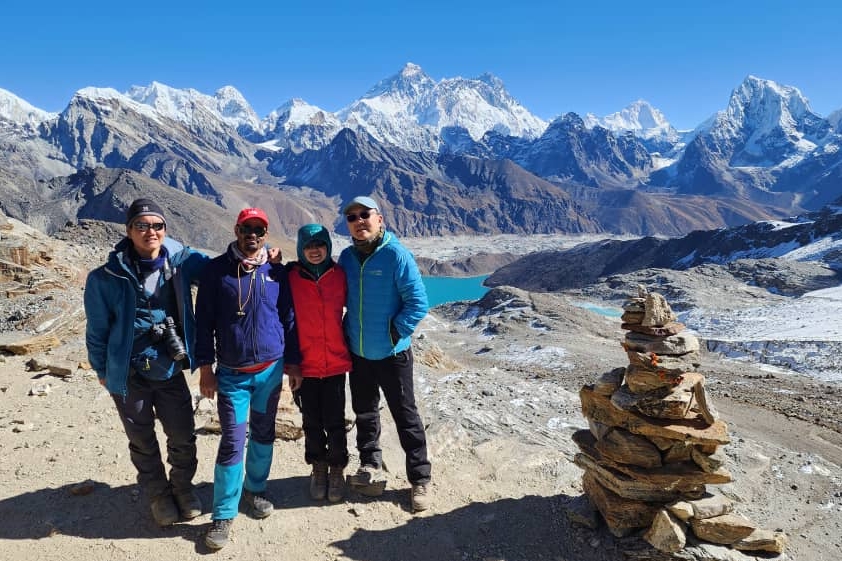 Everest 3 High Pass Trek ( Kongma La Pass 5535 m, Cho La pass 5368 m, Renjo La pass 5360 m)