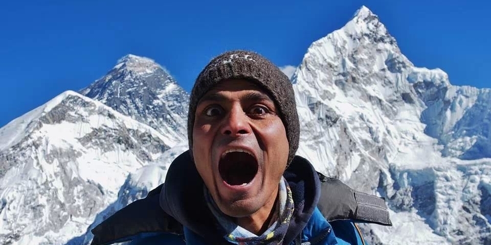 Location of Mount Everest on World Map Location of Mount Everest on World Map
