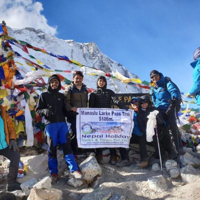 Manaslu Trek via Larke Pass Trek