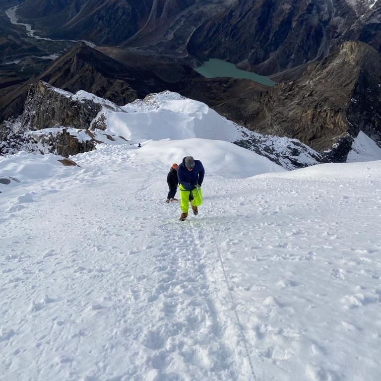 Peak climbing in Nepal