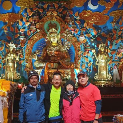 Tsum Valley Trek mountain with ancient