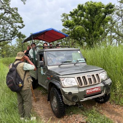 chitwan jeep safari in nepal